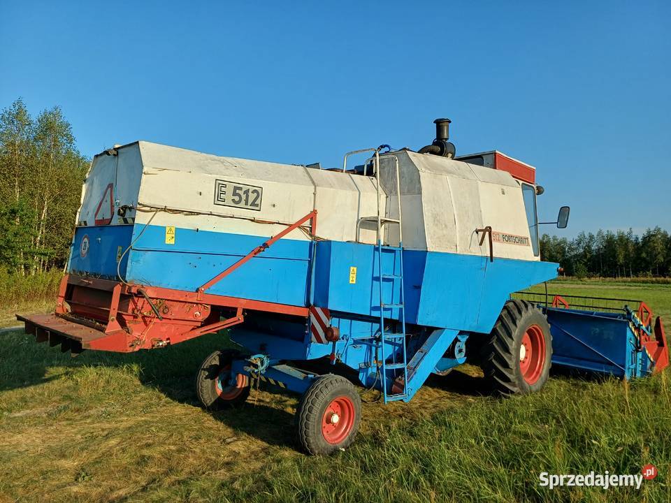 Kombajn zbożowy Fortschritt e512 Zbożowe Wydrza