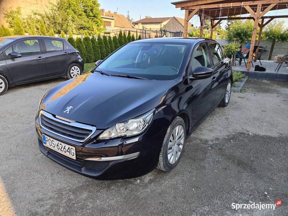 Peugeot 308 t9 2014r 12 benzyna klima tempomat Łąkociny sprzedam