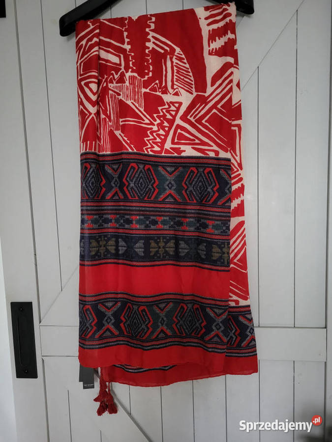 Szalik 175x88 100 poliester NOWY Dodatki