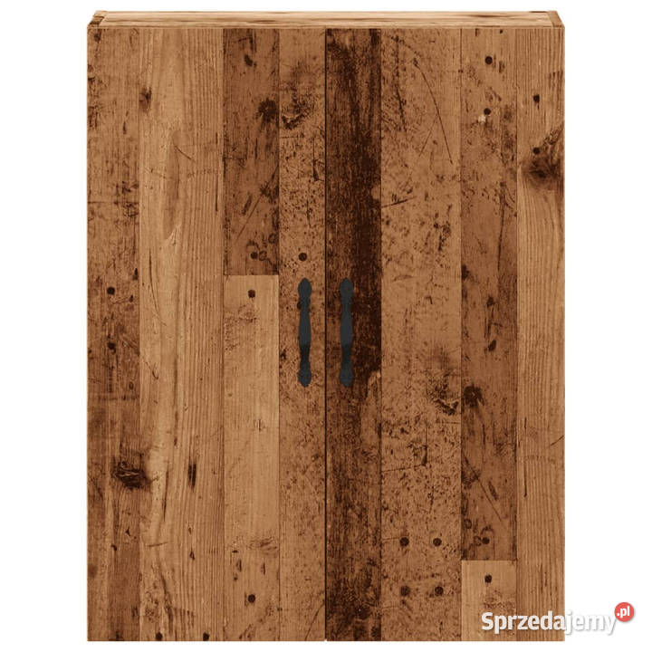 Szafka wisząca stare drewno 695x34x90 WM857462 mazowieckie Warszawa