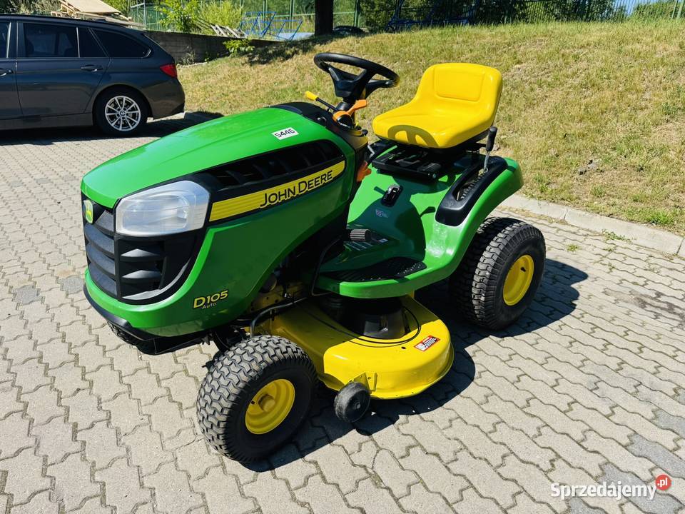 Traktorek kosiarka John Deere D105 Białystok
