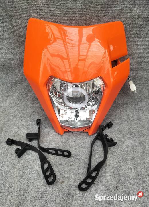 KTM EXC EXCF enduro lampa reflektor LED soczewka wielkopolskie Leszno