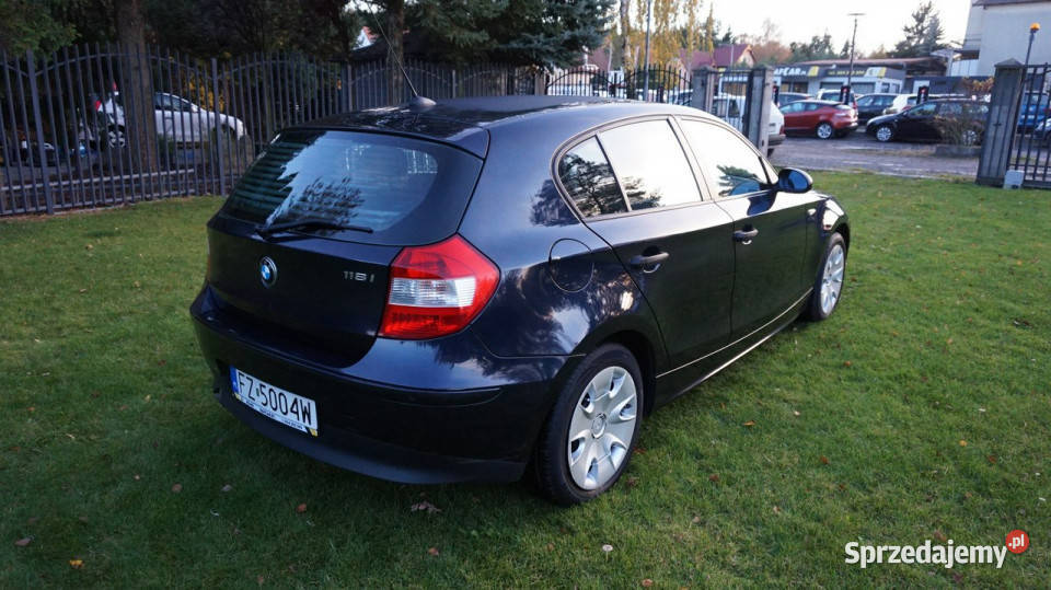 BMW 118 super stan Gwarancja E87 20042013 Samochody osobowe Zielona Góra