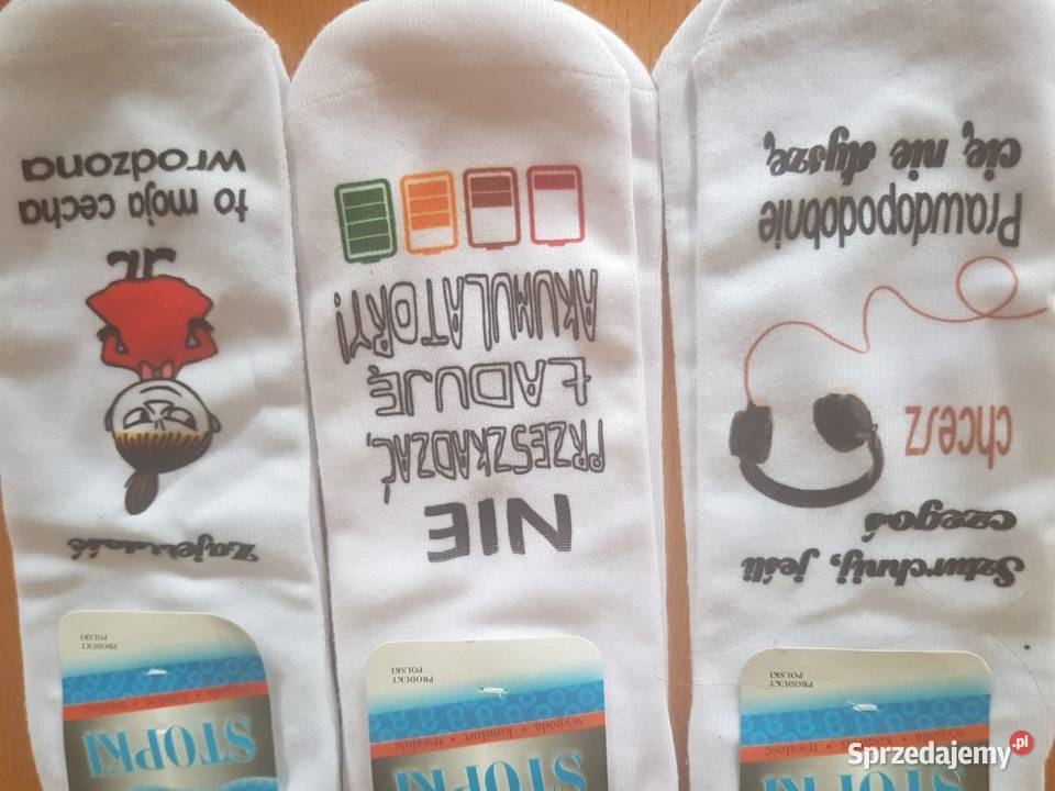 stopki spersonalizowane skarpety skarpetki Kielce