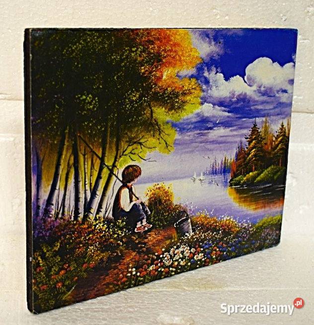 Na rybach reprodukcja na desce Chełmno