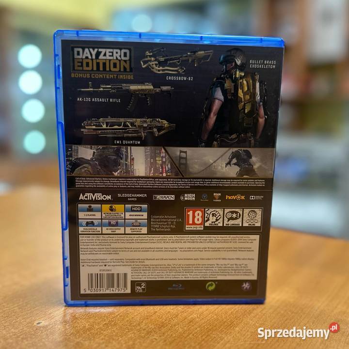 Gra na 4 Call Of Duty Advanced Warfare Day Zero Elbląg