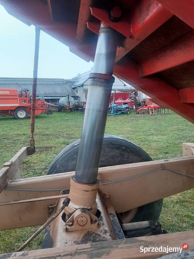 Przyczepa wywrotka skorupowa nieuszkodzony Ostrołęka