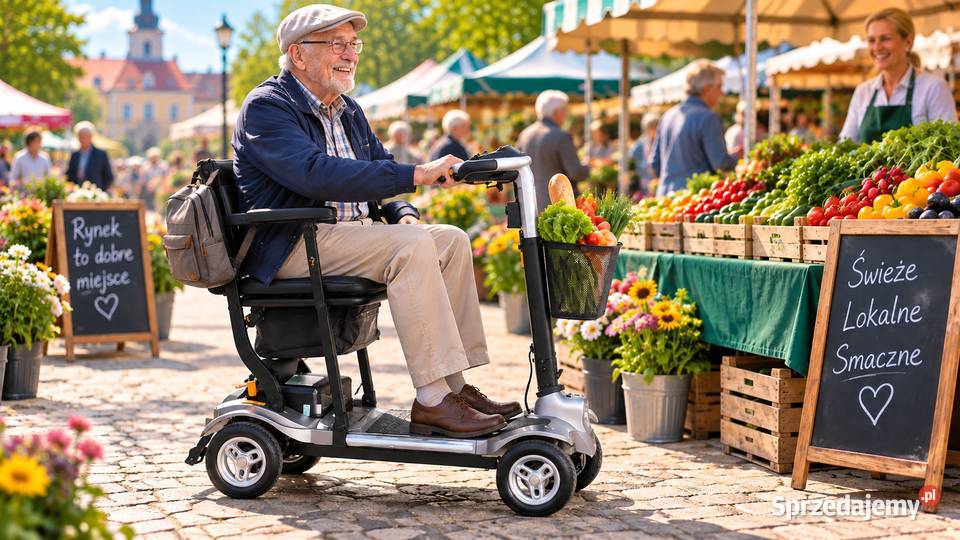 Skuter seniorów i nie Warszawa