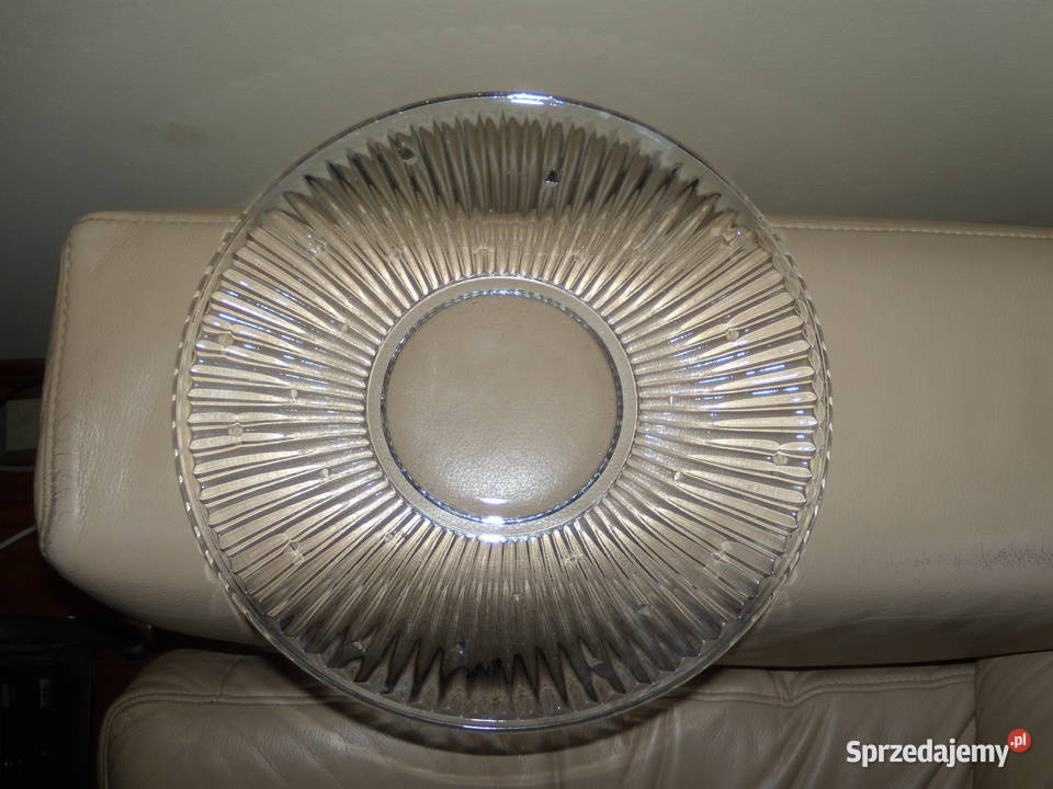 Talerz szklany duży Warszawa