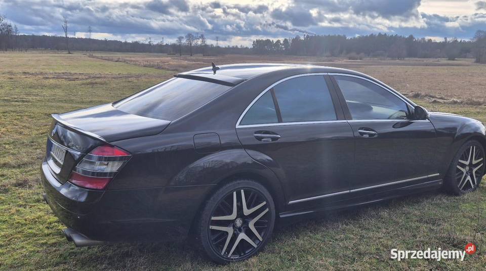 Mercedes w221 s500 AMG 55 benzyna mazowieckie Łęg Przedmiejski