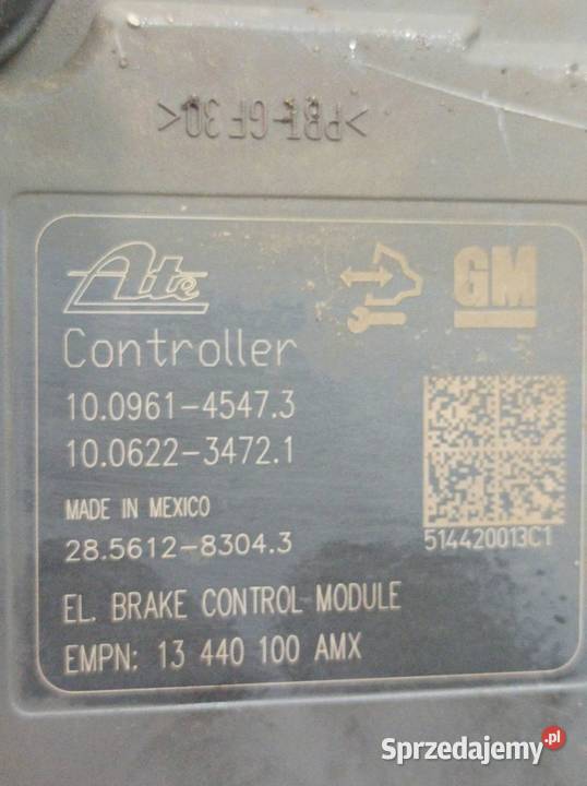 POMPA ABS 13440100 10096145473 Opel Zafira III