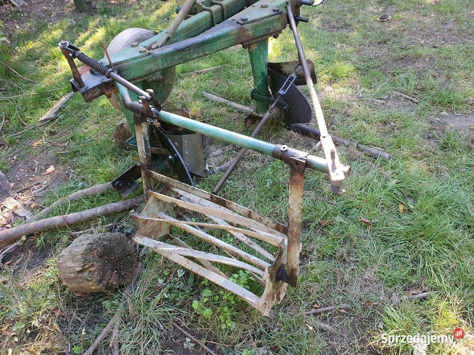 Pług 2 skibowy unia Grudziądz Łopatki