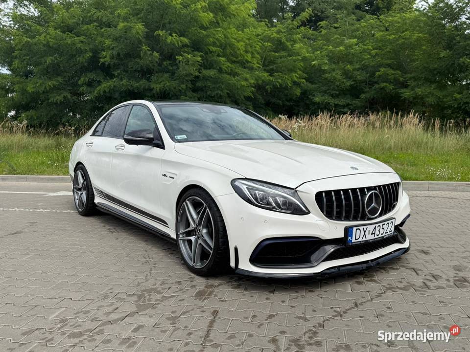 MercedesBenz C63 AMG 2018 40 z V8 Biturbo 510 łódzkie Łódź sprzedam