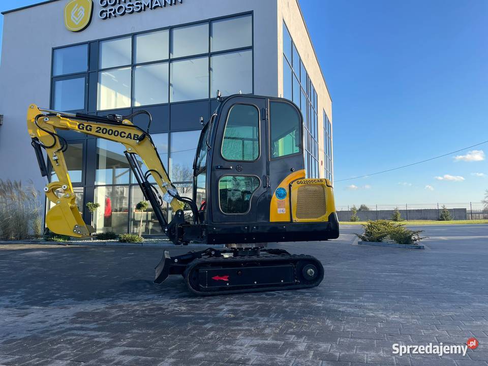 Koparka GG2000CAB zestaw łyżek Gunter Grossmann Wrocław sprzedam