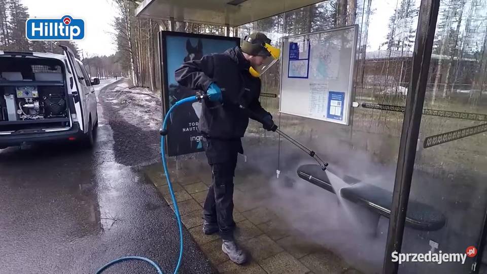 Mobilna myjka wysokociśnieniowa gorącą wodą Warszawa