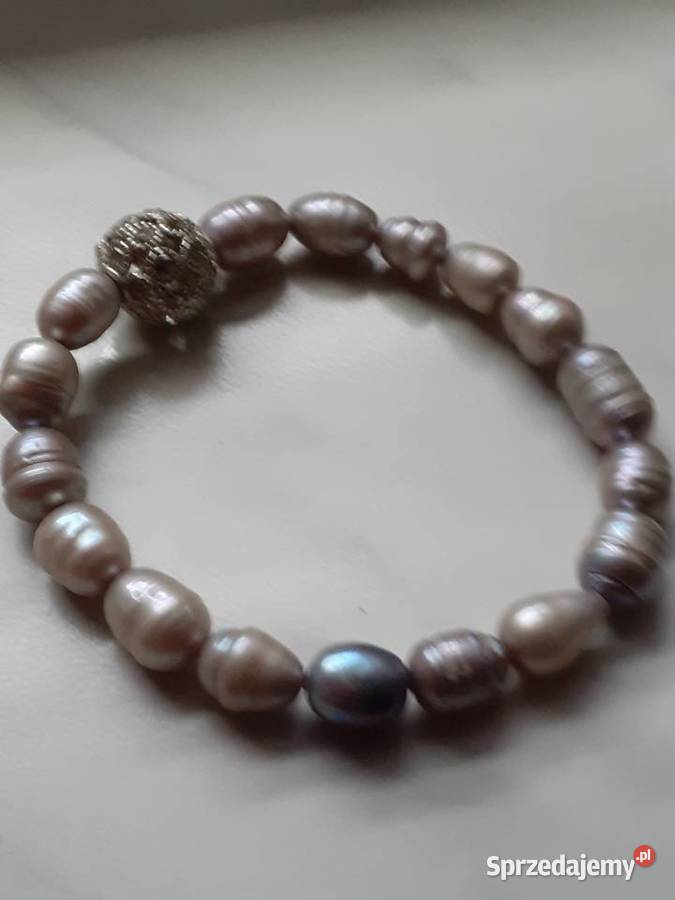 Bransoletka z pereł hodowlanych Siedlce