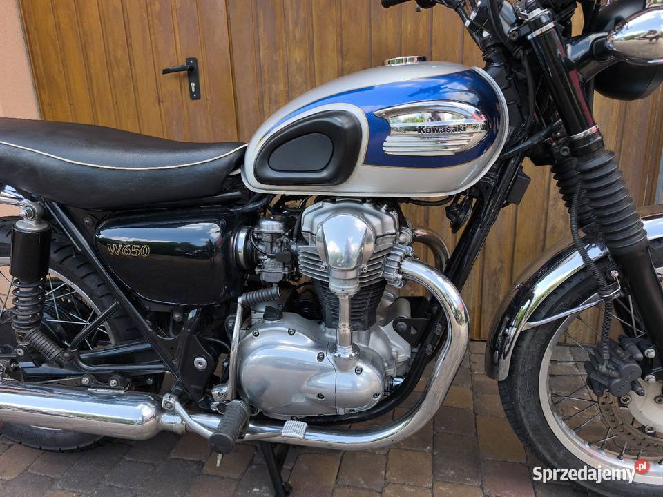 Kawasaki W650 1999 r z Niemiec Nowe Opony 50KM warmińsko-mazurskie