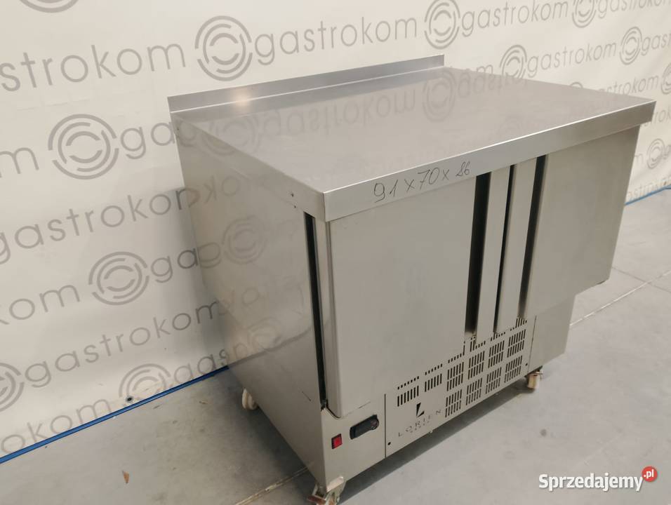 STÓŁ CHŁODNICZY 2 DRZWIOWY AGREGAT DOLNY jezdny