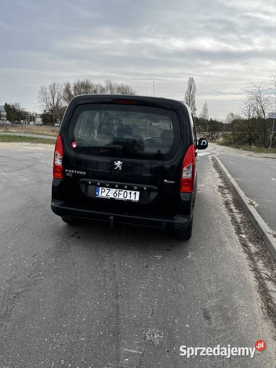 Peugeot Partner Tepee czarny Poznań