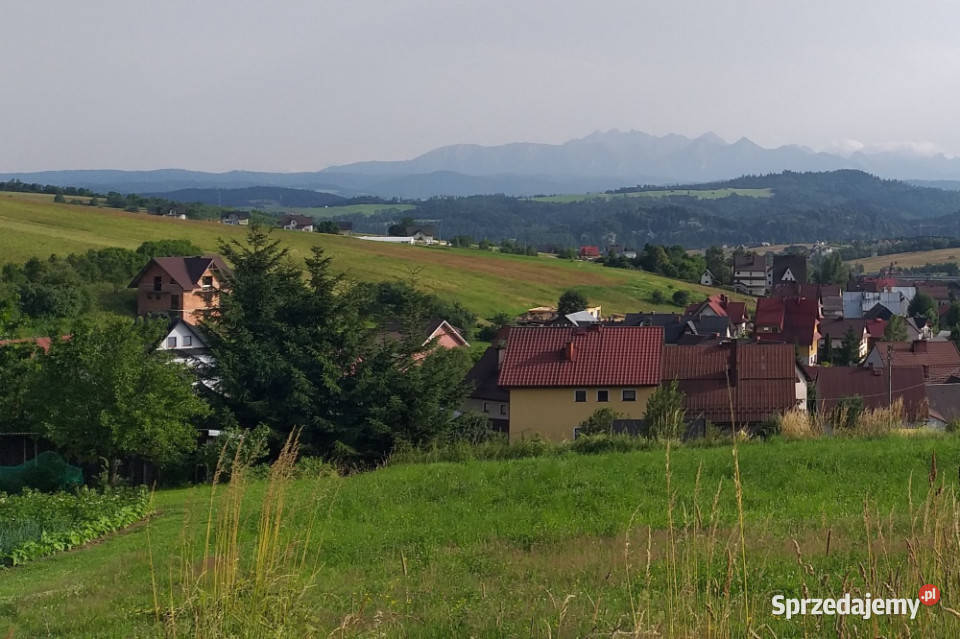 Działka budowlana w Kluszkowcach z panoramicznym Kluszkowce