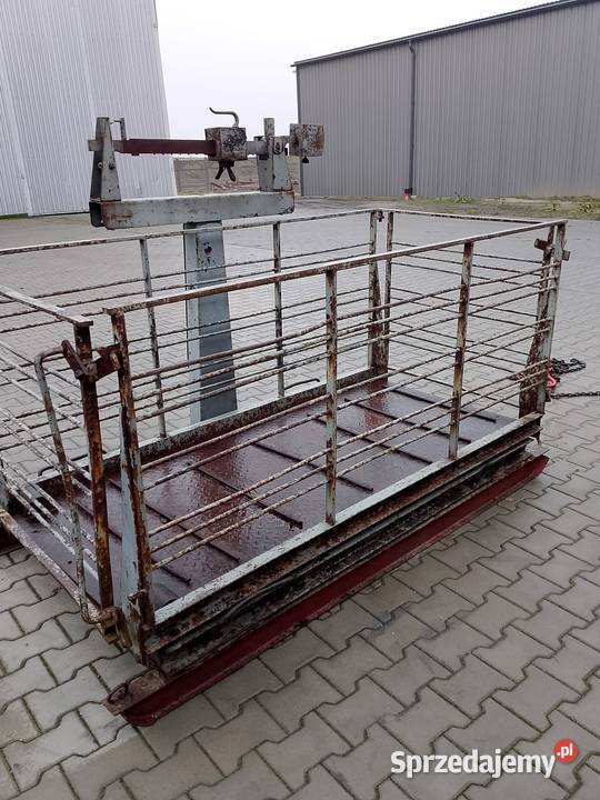 Waga inwentarzowa do żywca