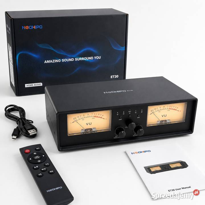 WZMACNIACZ GŁOŚNIKOWY STEREO PRZEŁĄCZNIK NEOHIPO Głuchów Górny