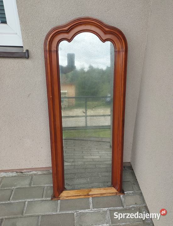 Zabytkowe lustro Biedermeier do renowacji F074 Meble pomorskie Tczew