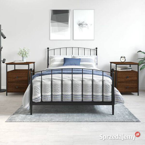 vidaXL Szafki nocne 2 brązowy dąb 44x45x60 Warszawa