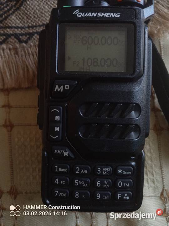 Radio krótkofalarskie QUANSHENG Lubotyń sprzedam