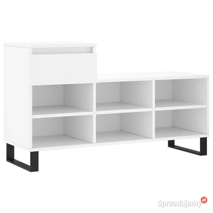 Półka na buty biała 102x36x60 materiał sprzedam