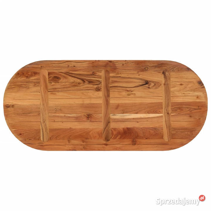 Blat do stołu 110x50x38 owalny lite drewno Warszawa