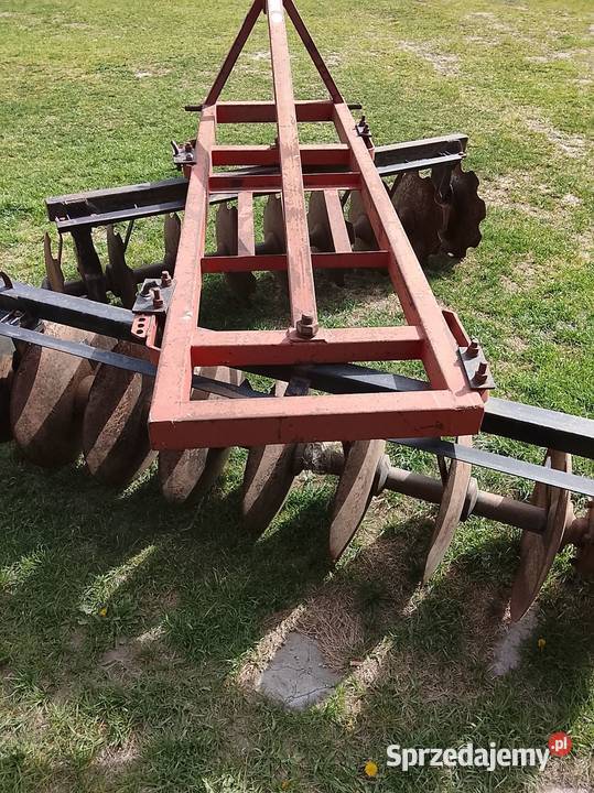 Brona talerzowa 2x9 druga 2x8 Tymienica Stara