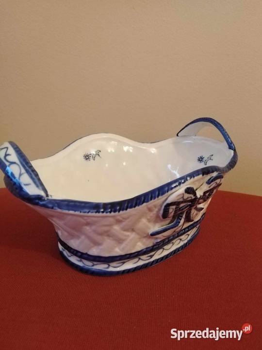 Koszyczek Ceramiczny Kokarda Retro