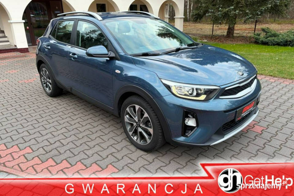 Kia Stonic Kamera cofania CarPlay Relingi Hak niebieski Lipówki sprzedam