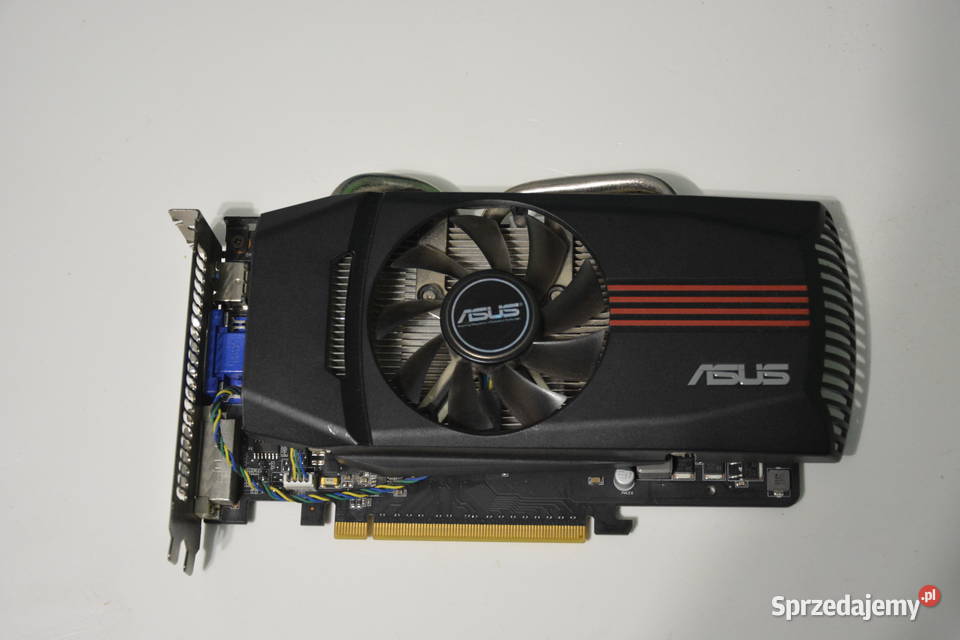 Karta graf Asus 1 GB GTX 550 Ti Asus Lidzbark Warmiński sprzedam