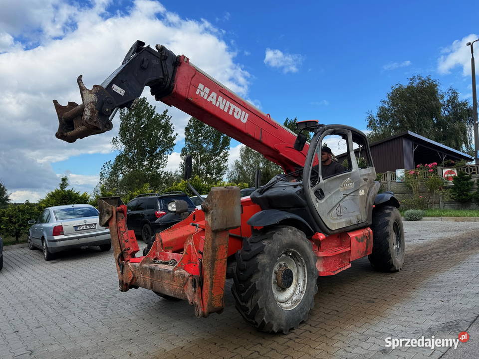 ładowarka teleskopowa MANITOU MT1440 2011r pełny VAT łódzkie