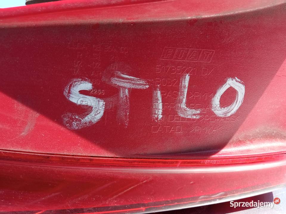 lampa tyl fiat stilo 04 Bydgoszcz