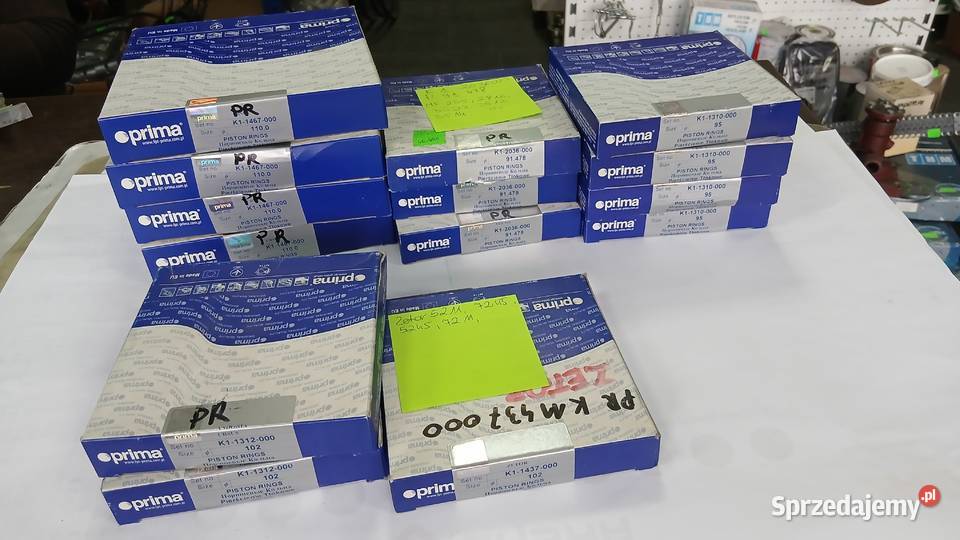 PIERŚCIENIE TŁOKA SILNIKA KPL MF K12036 FI 91478 Radomsko