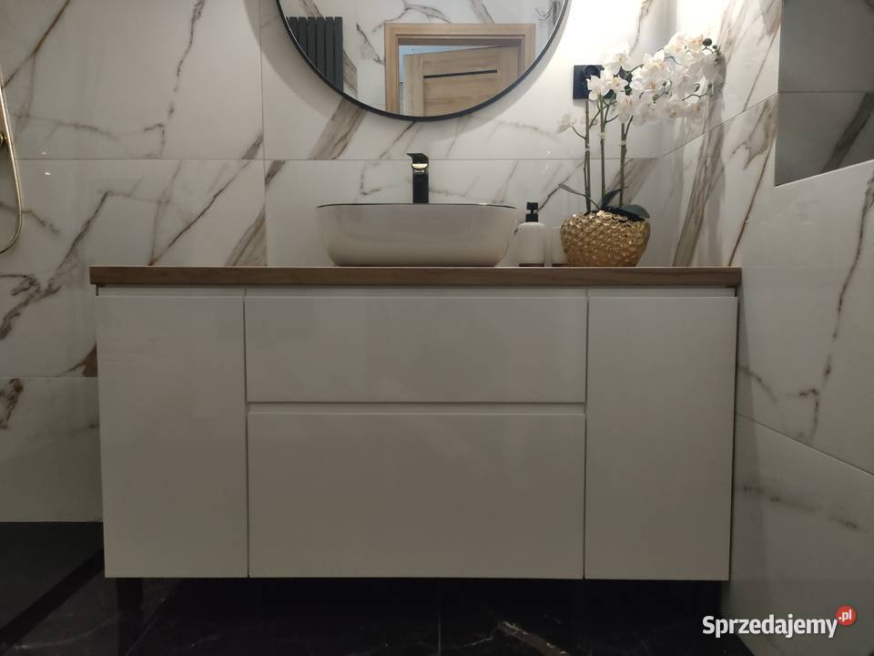 Szafka pod umywalkę z koszem cargo szer 130 mazowieckie sprzedam