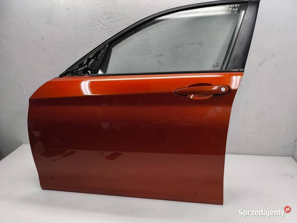 DRZWI LEWY PRZÓD BMW F20 B44 VALENCIA ORANGE Drzwi