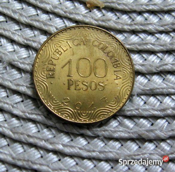 Kolumbia 100 Peso 2017r Kalisz
