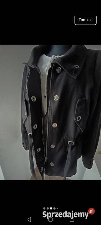 Kurtka czarna HM retro jesień 2YK coguette retro podkarpackie Krosno