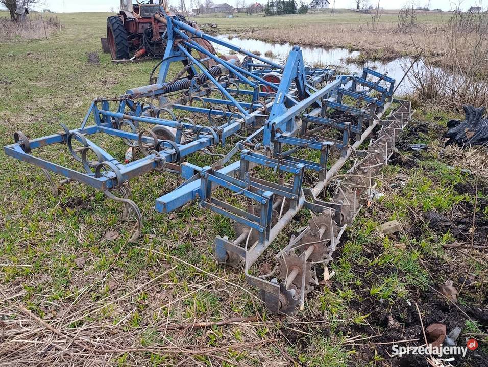 Agregat uprawowy 42m hydraulicznie składany nieuszkodzony Agregaty Suwałki sprzedam