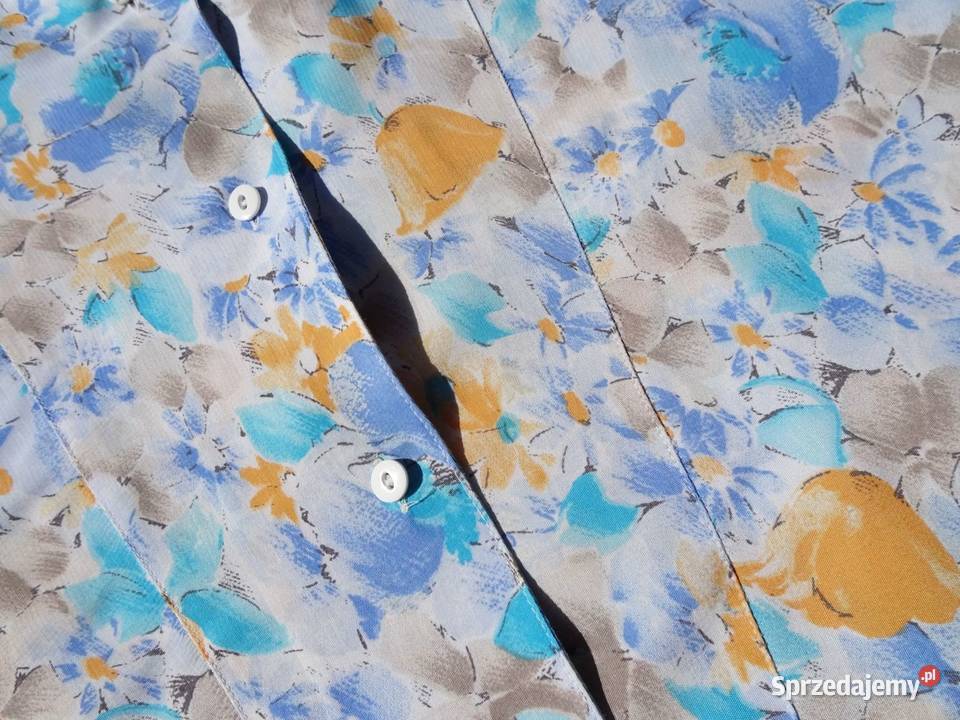 Koszula Wiskoza żakiecik lato kwiaty 44 46 Kwiatki Nowy Sącz