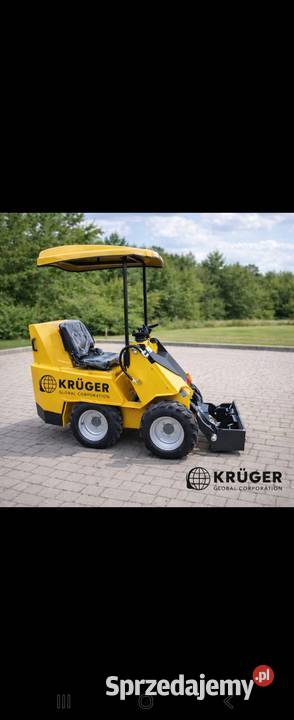 Nowa miniładowarka KRGER XKL 480Z gotowa do Jasło