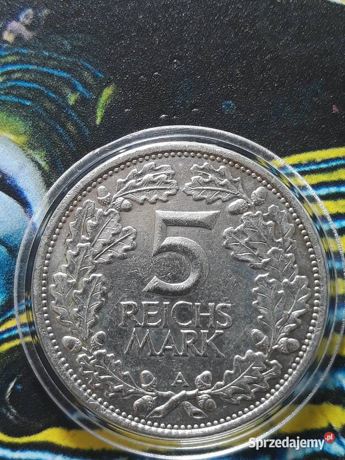 5 Marek Weimar 1925 r men A Rycerz rzadkość Konin sprzedam