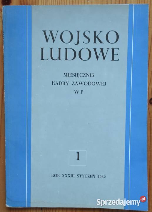 Miesięcznik Kadry Zawodowej Wojsko Ludowe sprzedam