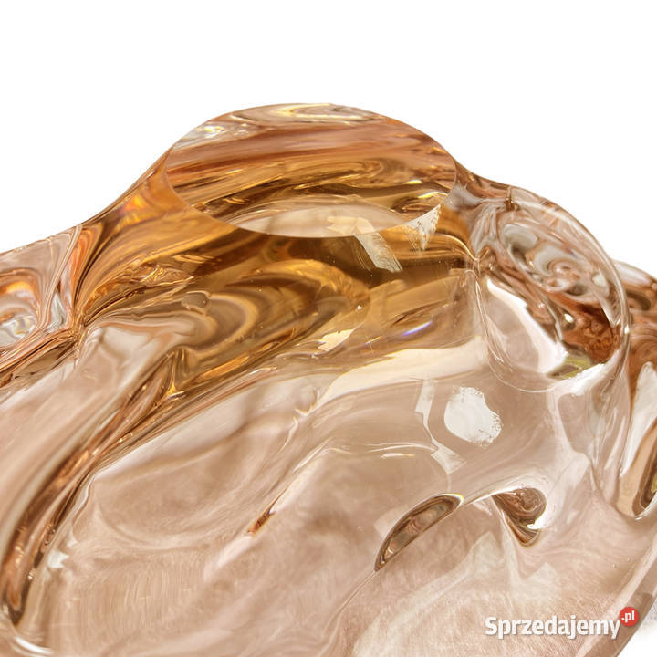 Duża patera proj J Hospodka Chribska Sklarna Porcelana i szkło Warszawa