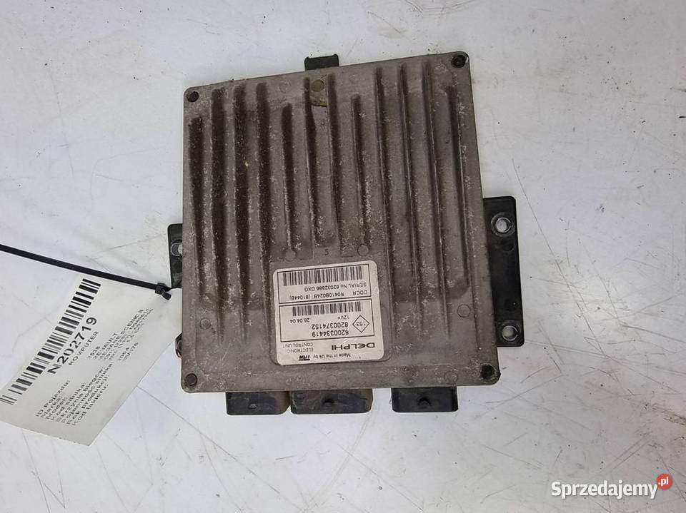 KOMPUTER RENAULT MEGANE SCENIC II 8200334419 osobowe Lipno