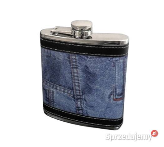 Piersiówka Stal Nierdzewna Obszyta EkoSkórą na Ostrowy nad Okszą sprzedam